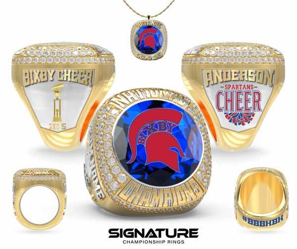 Bixby High School  Cheer 2025 Championship Ring