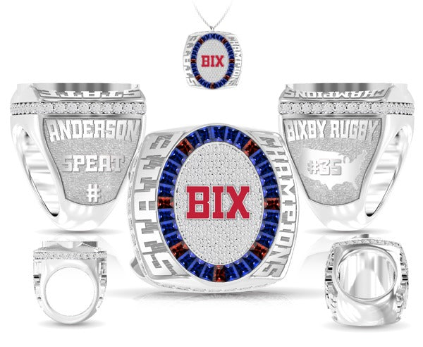 Bixby High School  Rugby 2024 Championship Ring