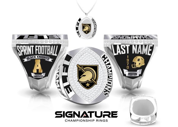 Black Knights Football Championship Ring