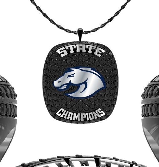 Blue Valley North High School Swimming & Diving 2024 Pendant