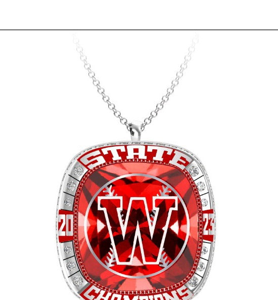 Blue Valley West High School Baseball 2023 Pendant