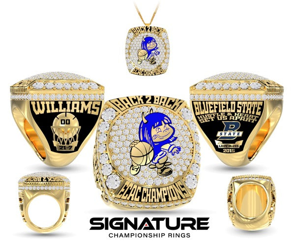 Bluefield Basketball -Women's 2015 Championship Ring