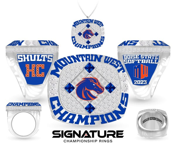 Boise State University Softball 2023 Championship Ring