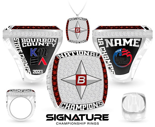 Bourbon County High School Band 2023 Championship Ring