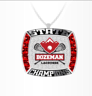 Bozeman High School Lacrosse Pendant