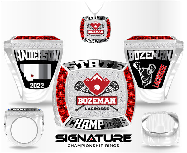 Bozeman High School Lacrosse Championship Ring