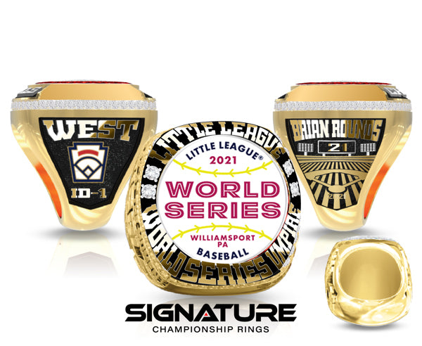 Little League Umpires Championship Ring