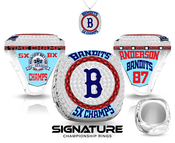 Bandits 2021 Championship Ring