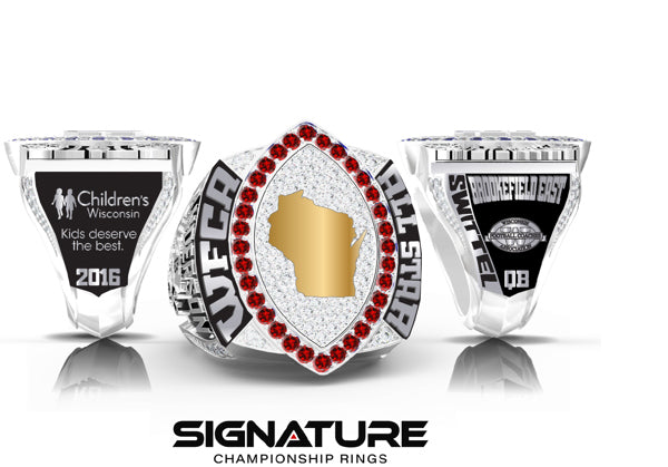 Wisconsin Football Coaches Association All-Star Championship Ring