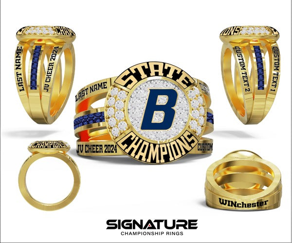 Buckhorn High School JV Cheer 2024 Fashion Ring