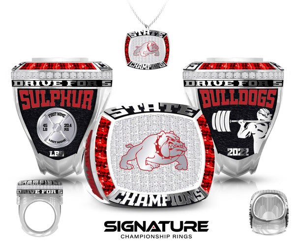 Sulphur High School Championship Ring