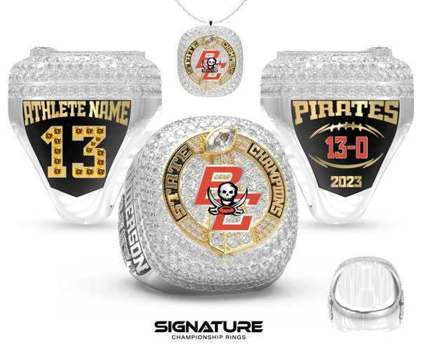 Butte County Senior High School Football 2023 Championship Ring