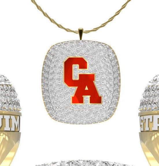 Carl Albert High School Swimming & Diving 2024 Pendant