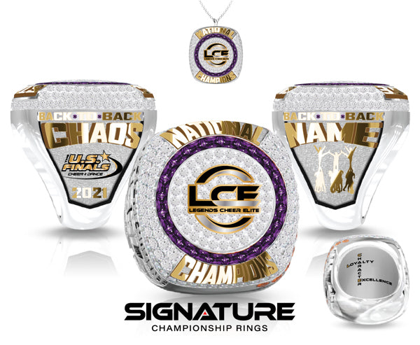 Legends Cheer Elite Championship Ring
