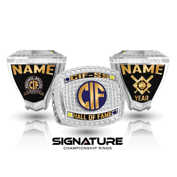 CIF-SS Hall of Fame Baseball Championship Ring
