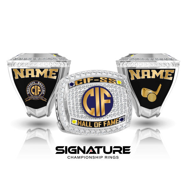 CIF-SS Hall of Fame Golf Championship Ring
