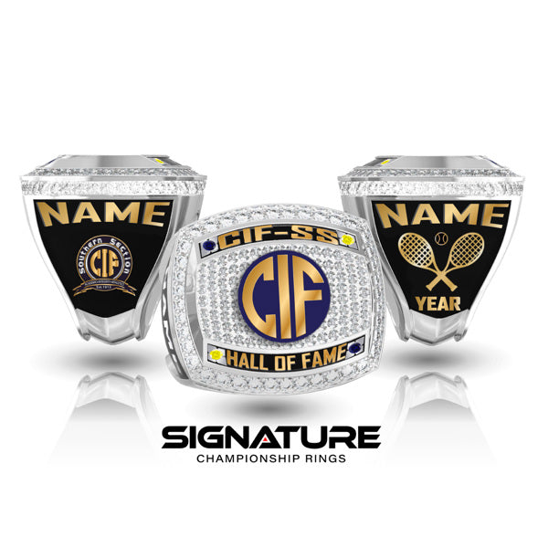 CIF-SS Hall of Fame Tennis Championship Ring
