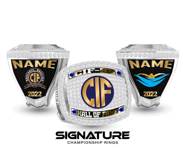 CIF-SS Hall of Fame Swimming Championship Ring