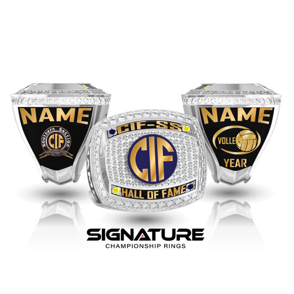 CIF-SS Hall of Fame Volleyball Championship Ring