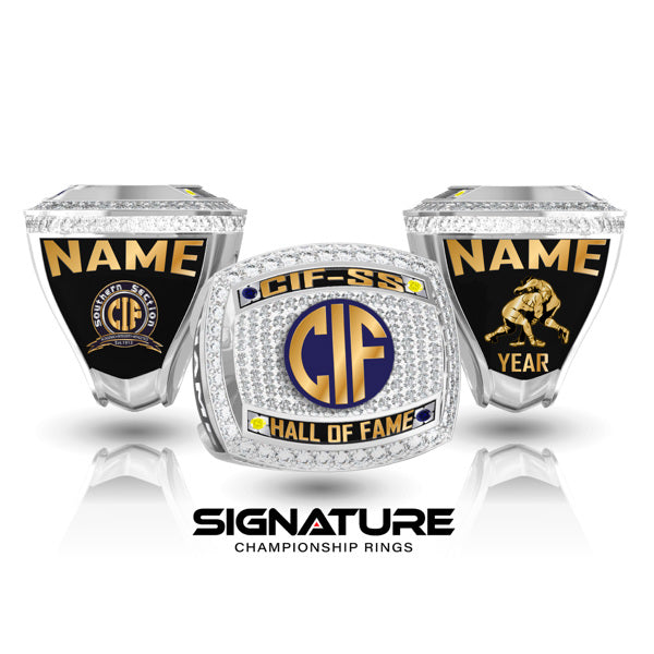 CIF-SS Hall of Fame Wrestling Championship Ring