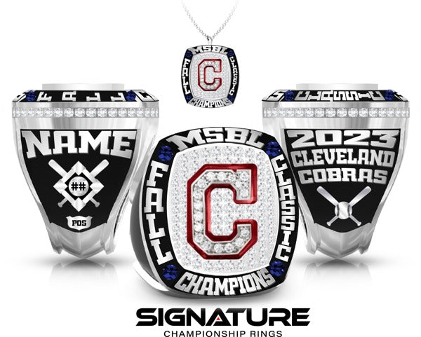 Cleveland Cobras Baseball 2023 Championship Ring