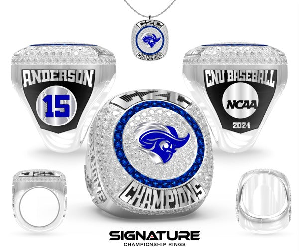 Christopher Newport University Baseball 2024 Championship Ring
