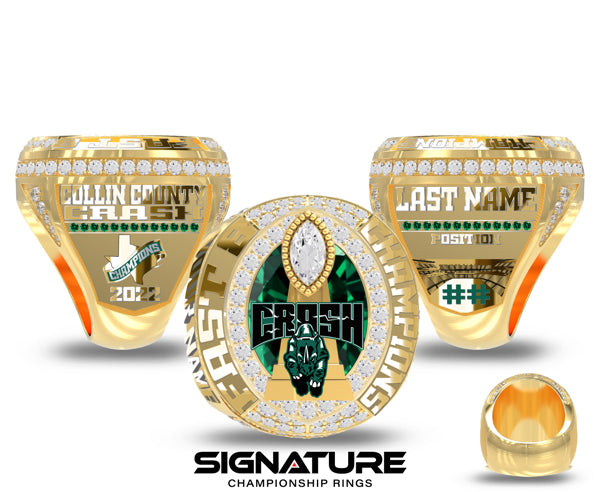Collin County Crash Championship Ring
