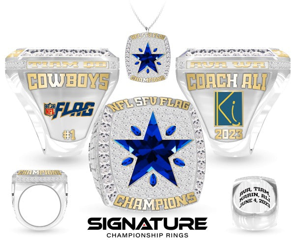 Arshia Alec Shirzadi Flag Football 2023 Championship Ring