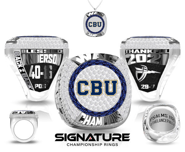California Baptist Championship Ring