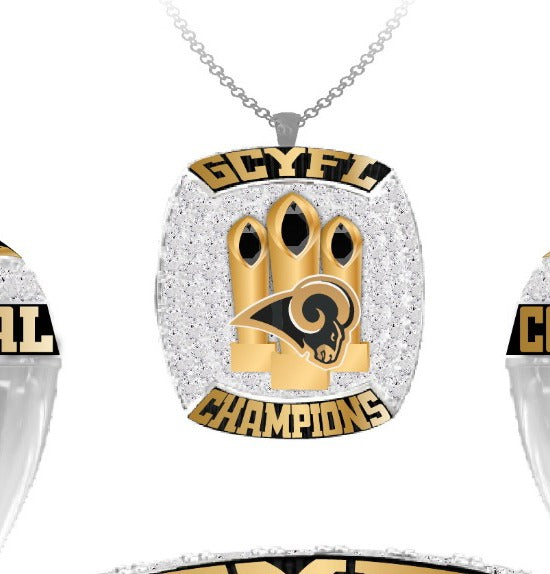 Calabasas Rams Football 2023 Pendant