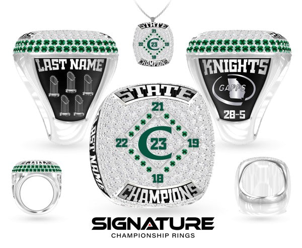 Calvary Christian High School Baseball 2023 Championship Ring
