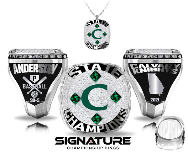 Calvary Christian High School Championship Ring
