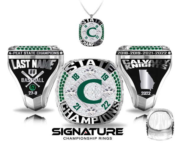 Calvary Christian High School Championship Ring