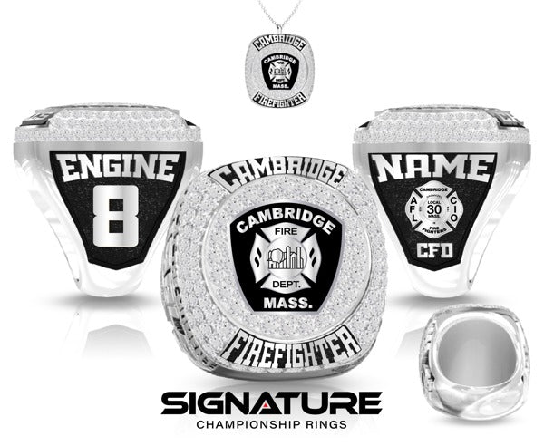 Cambridge Fire Department Other 2023 Championship Ring