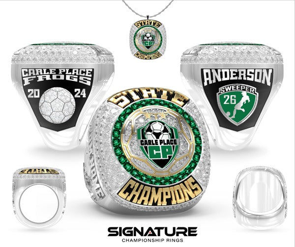 Carle Place High School Soccer -Men's 2024 Championship Ring