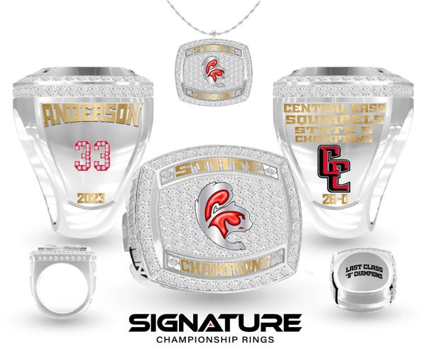 Central Cass High School Basketball -Men's 2023 Pendant