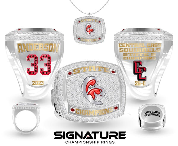 Central Cass High School Basketball -Men's 2023 Championship Ring