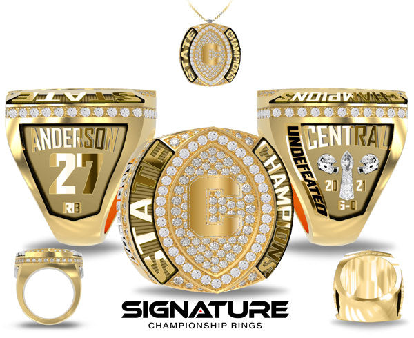 Central Football Championship Ring