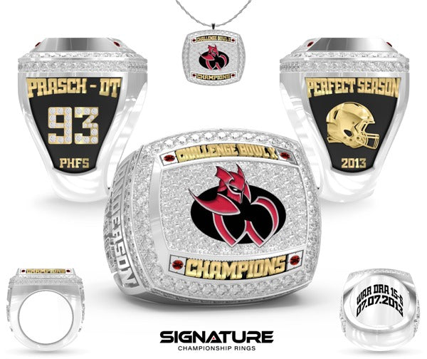 Challenge Bowl X Football 2013 Championship Ring
