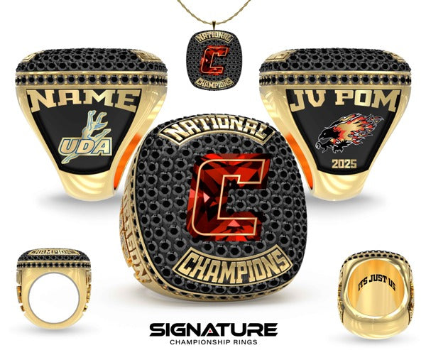 Chaparral High School Pom 2025 Championship Ring