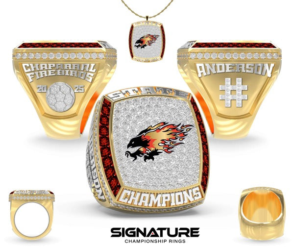 Chaparral High School Soccer -Women's 2025 Championship Ring