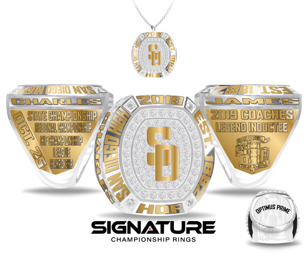 Charles James Championship Ring