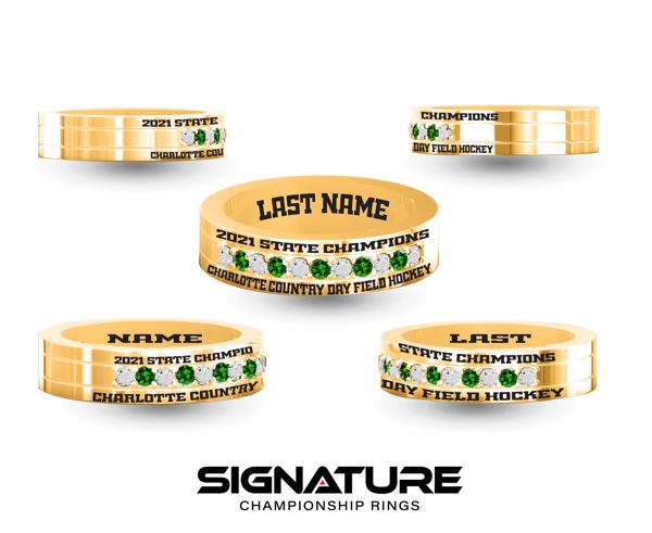 Charlotte Country Day Championship Ring