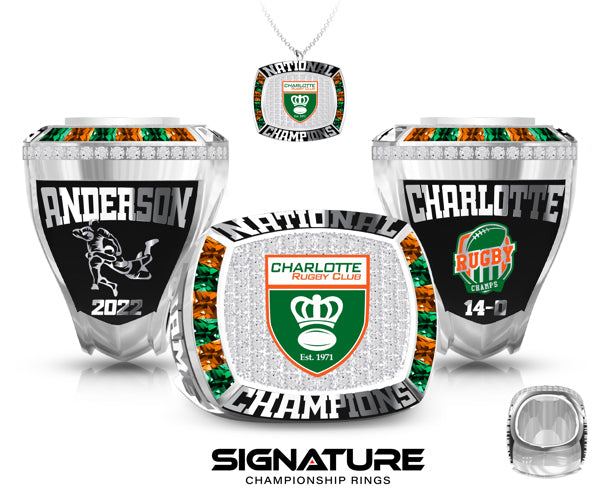 Charlotte Rugby Club Championship Ring