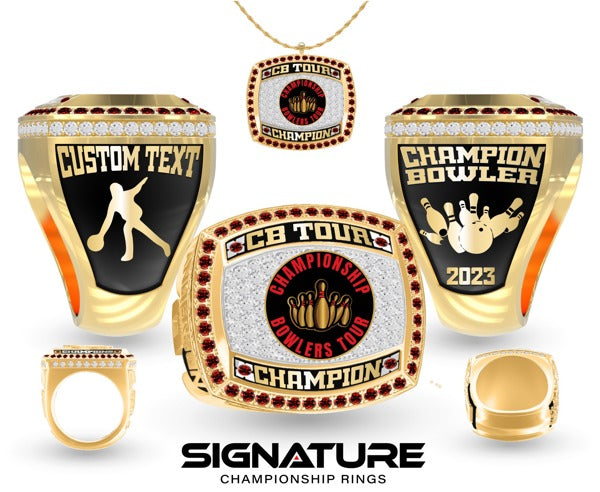 Championship Bowling 2023 Season 1 Championship Ring