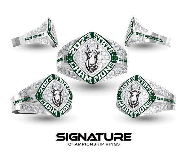 Chelan High School Volleyball -Women's 2024 Fashion Ring