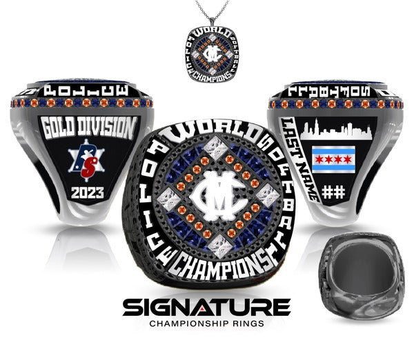 Chicago Metro Police Softball - Men's 2023 Championship Ring