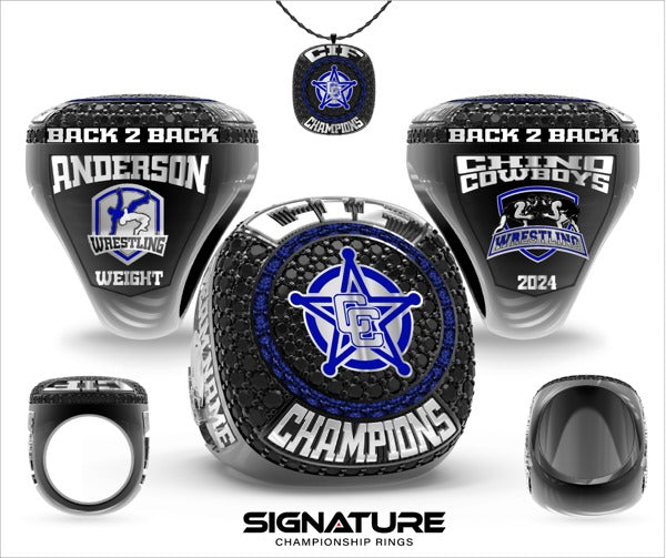 Chino High School Wrestling 2024 Championship Ring