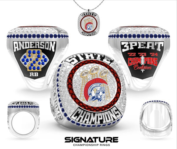 Christian Academy of Louisville Football 2024 Championship Ring