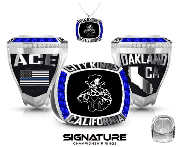 City Kings Football 2023 Championship Ring California